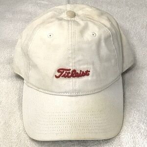 Titleist Adjustable White Golf Cap